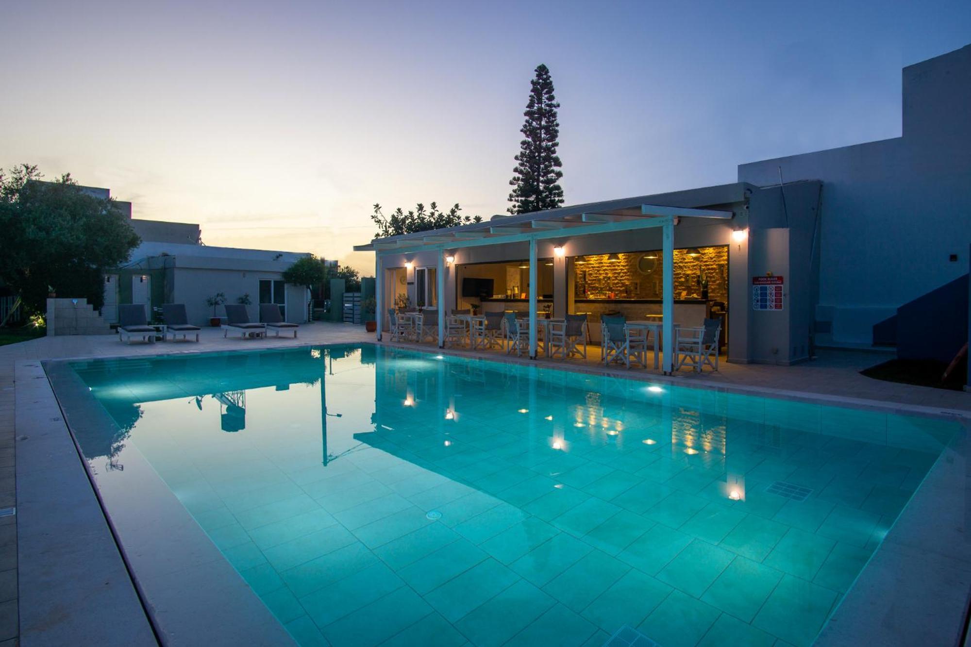 Golden Sun Boutique Aparthotel Malia Exteriör bild