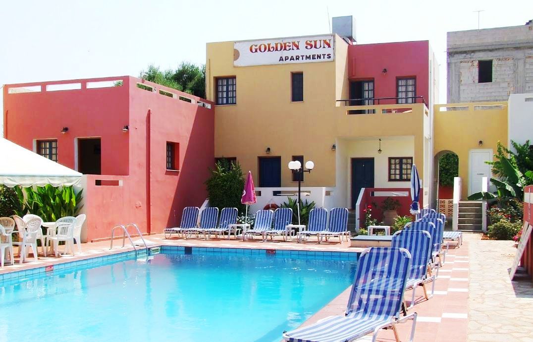 Golden Sun Boutique Aparthotel Malia Exteriör bild